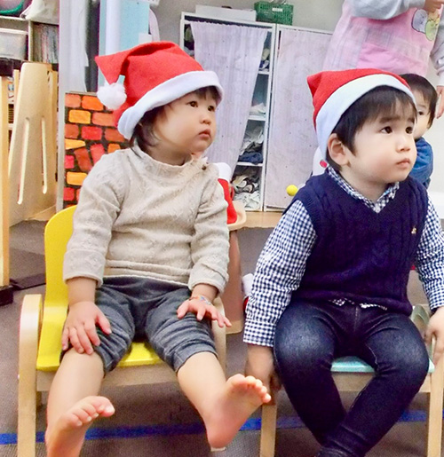 保育園「クリスマス会」小笹園